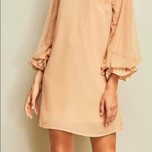 Tan dress - Picture 2 of 2